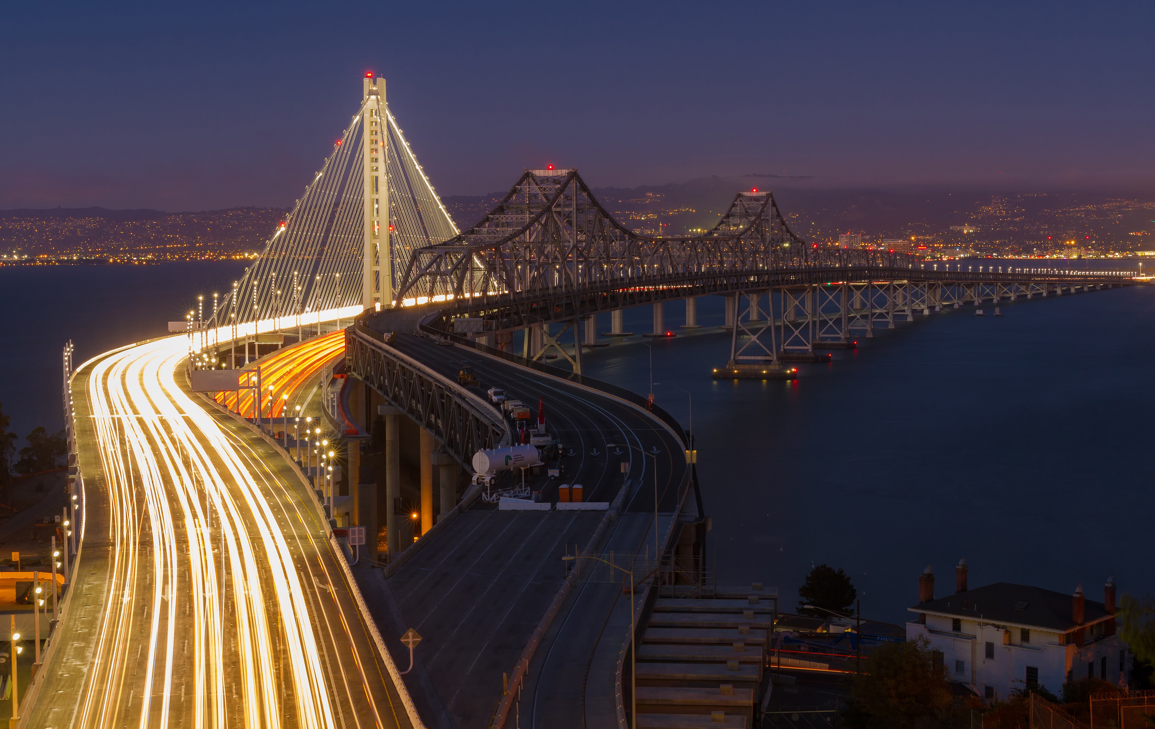 Eastern span of the San Francisco–Oakland Bay Bridge, 2013