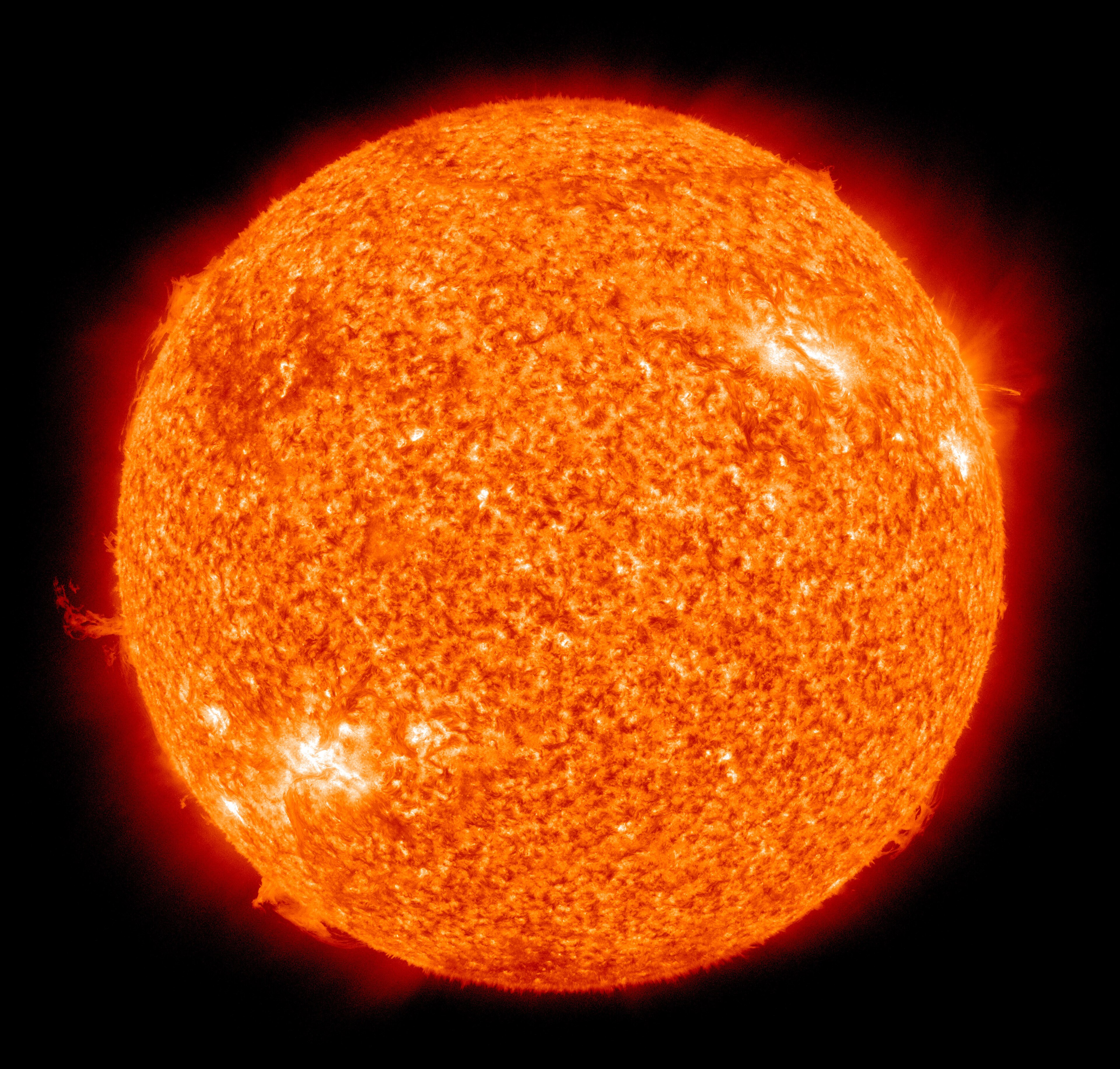The Sun (observed in the extreme ultraviolet region of the spectrum)